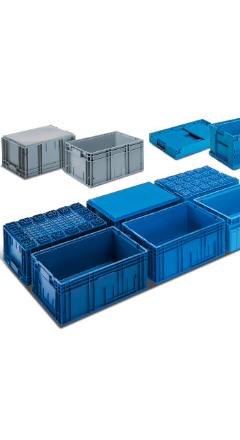 The diversity of stackable containers from Utz