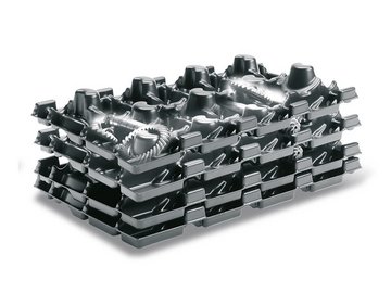 Thermoformed component holder for automotive parts